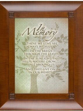 Cottage Gardens Inspirational Memory Box